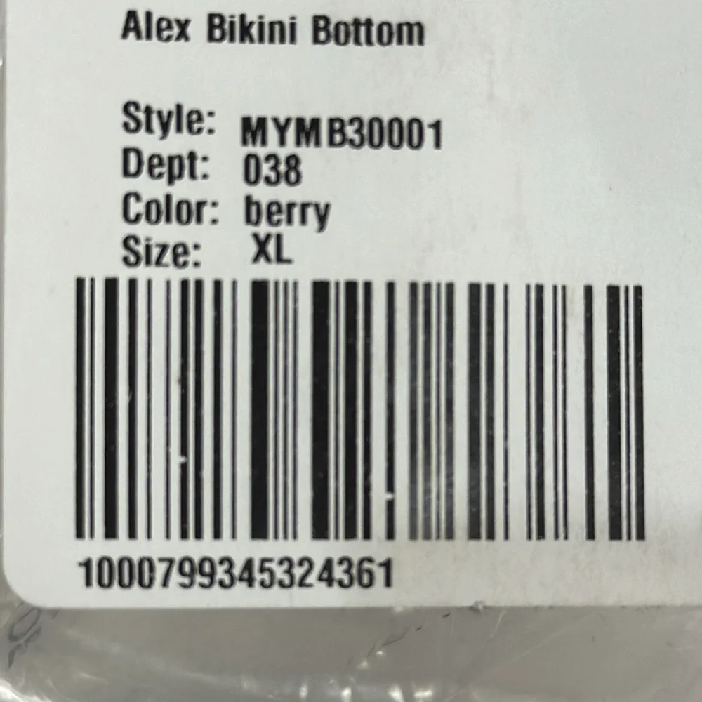 Anne Cole Women's XL Alex Bikini Bottom Berry Pink Ruched Sides NWT‎